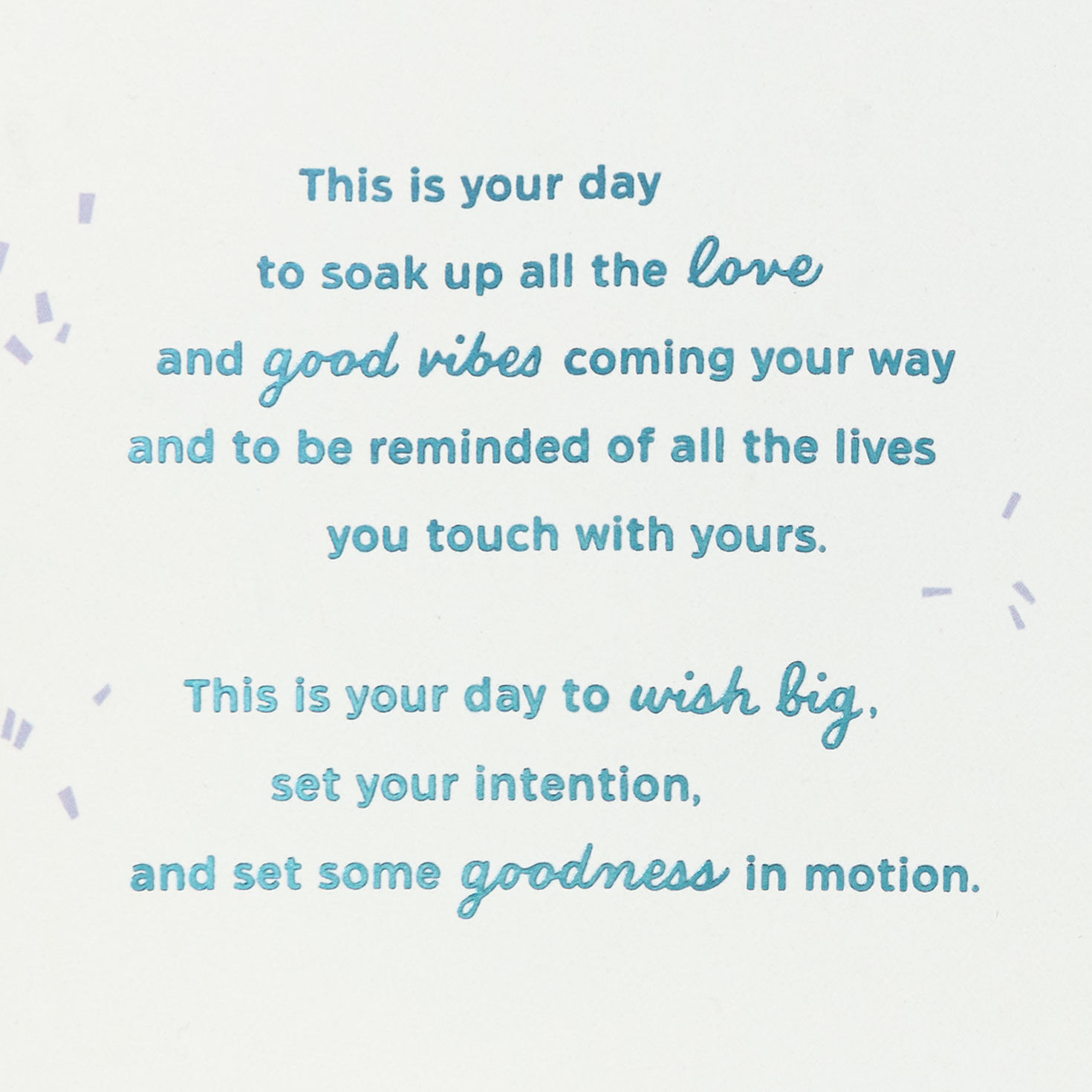 Soak Up the Good Vibes Birthday Card for Sister, , large image number 2