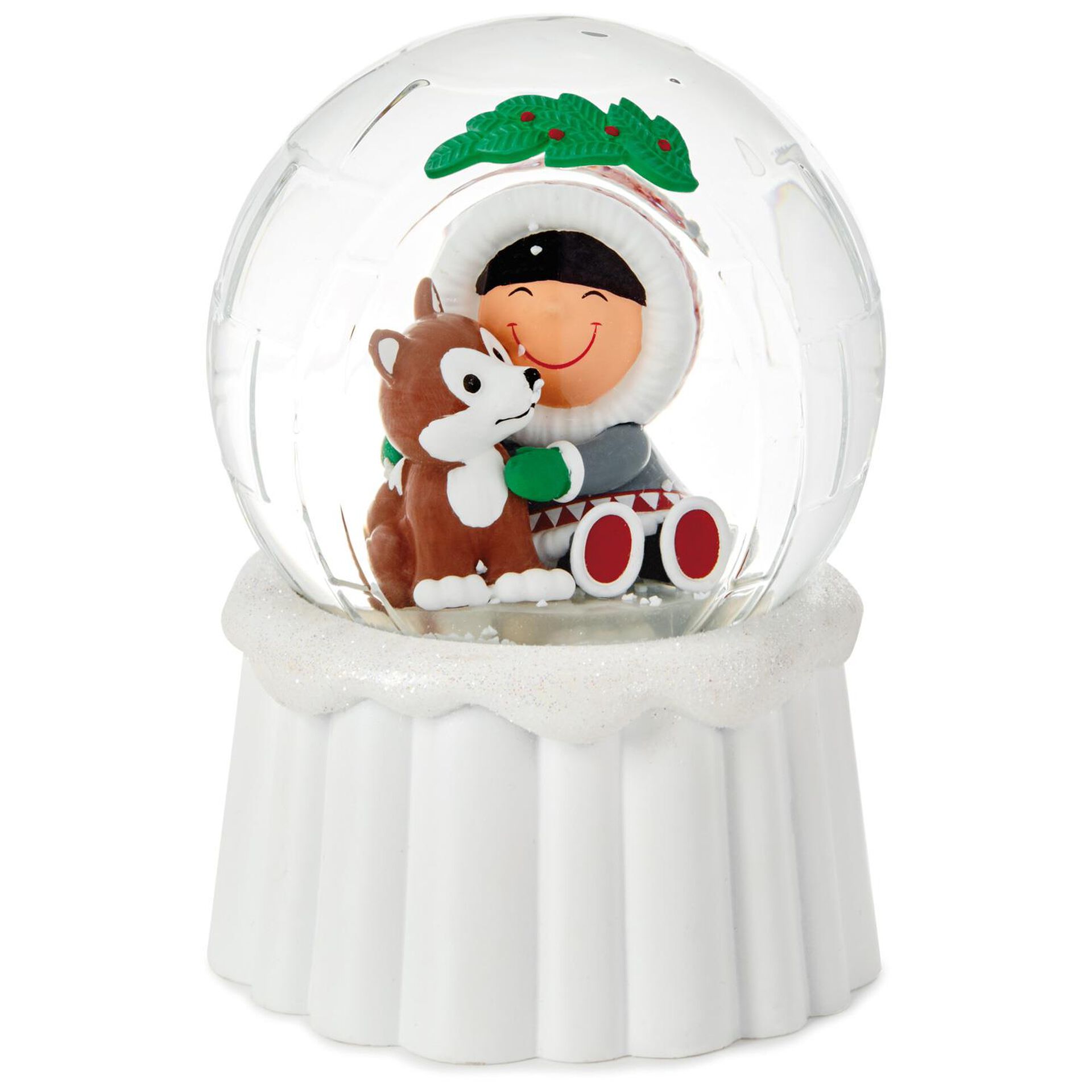 Frosty Friends Igloo Snow Globe With Light Snow Globes & Water Globes