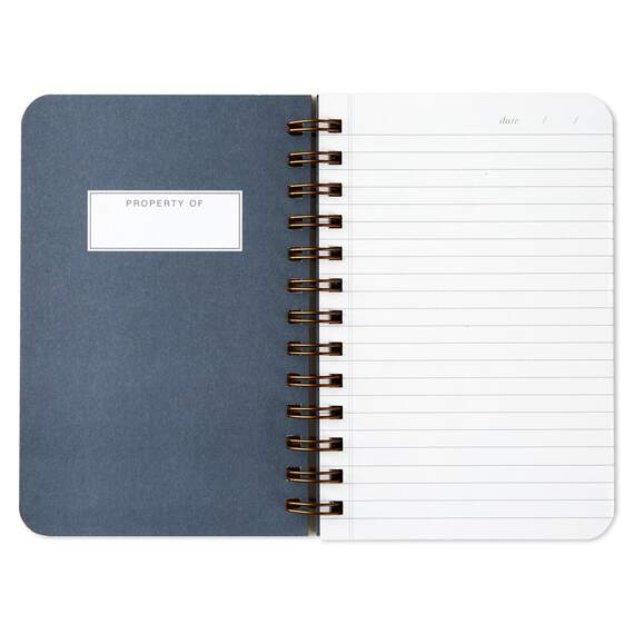 Chevron Grid Small Spiral Notebook, , large image number 3