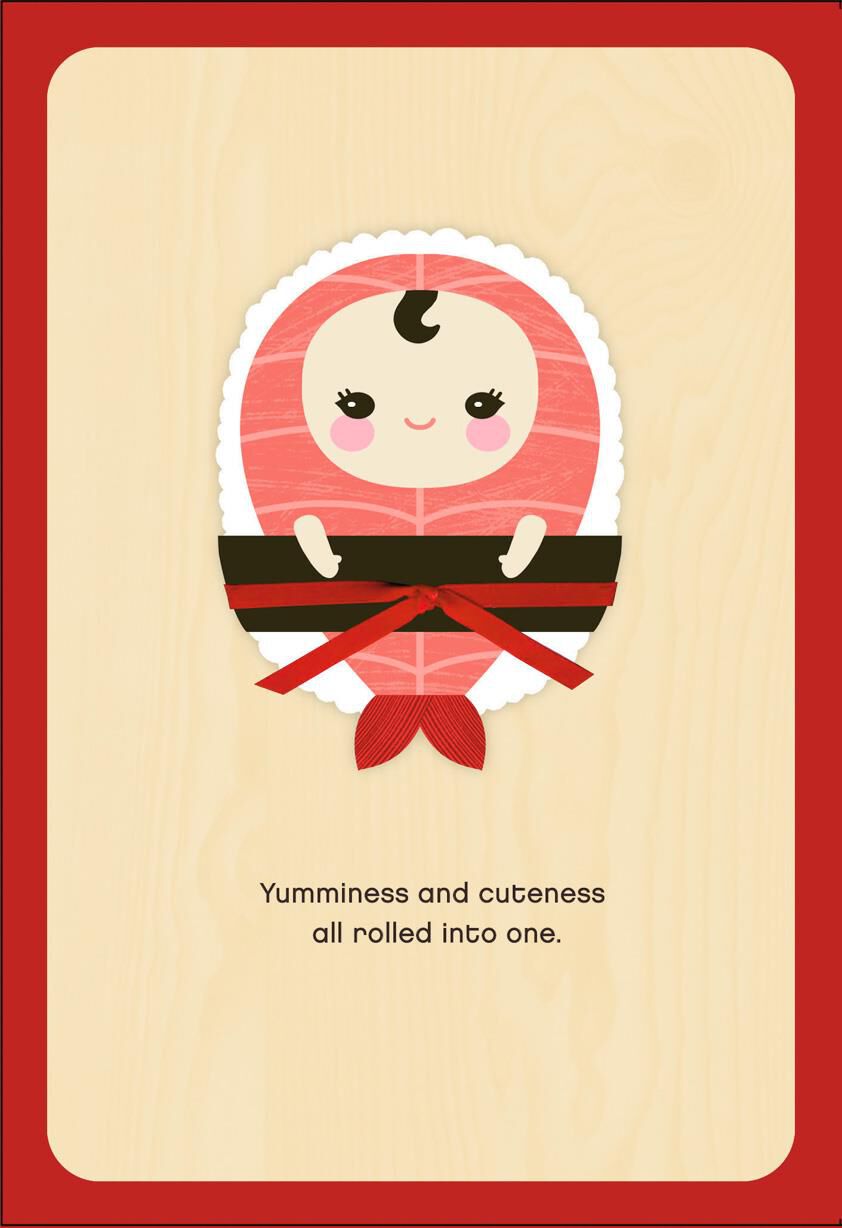 All Rolled Up New Baby Card