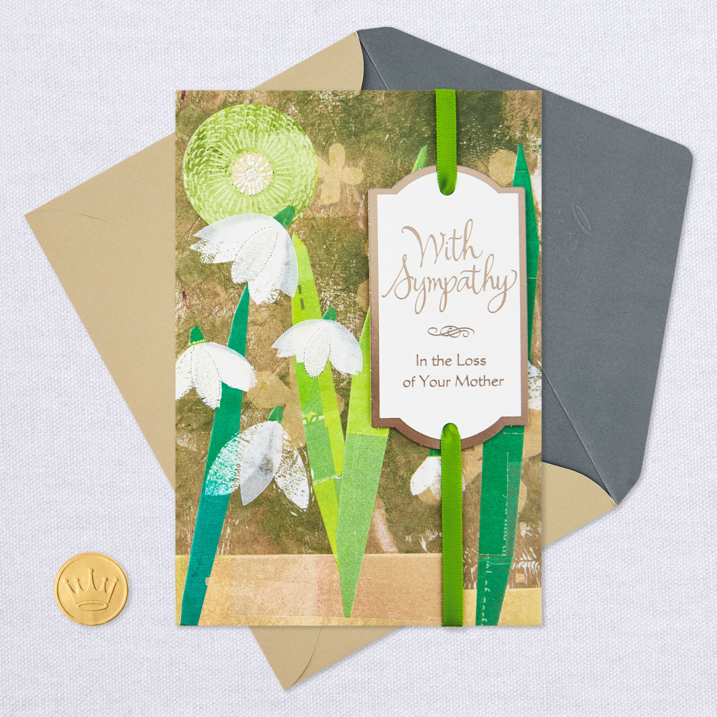 Your Mother's Memory Lives On Sympathy Card, , large image number 5