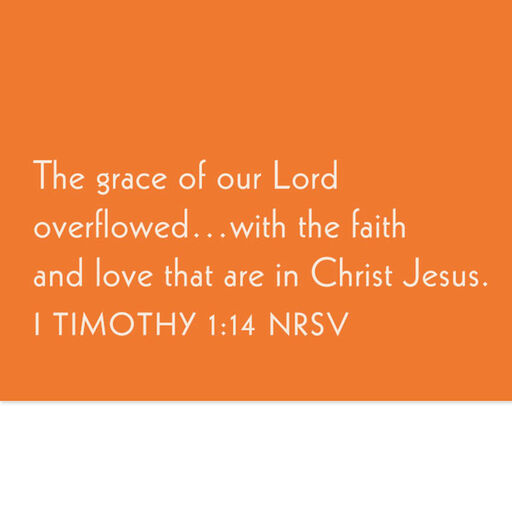 May God Bless Your Ministry Clergy Appreciation Card, 