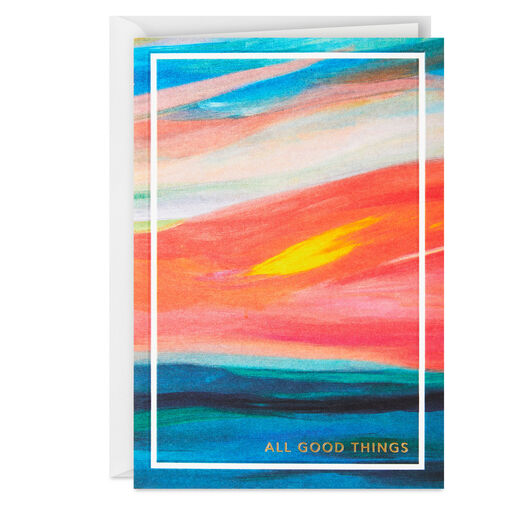 ArtLifting All Good Things Encouragement Card, 