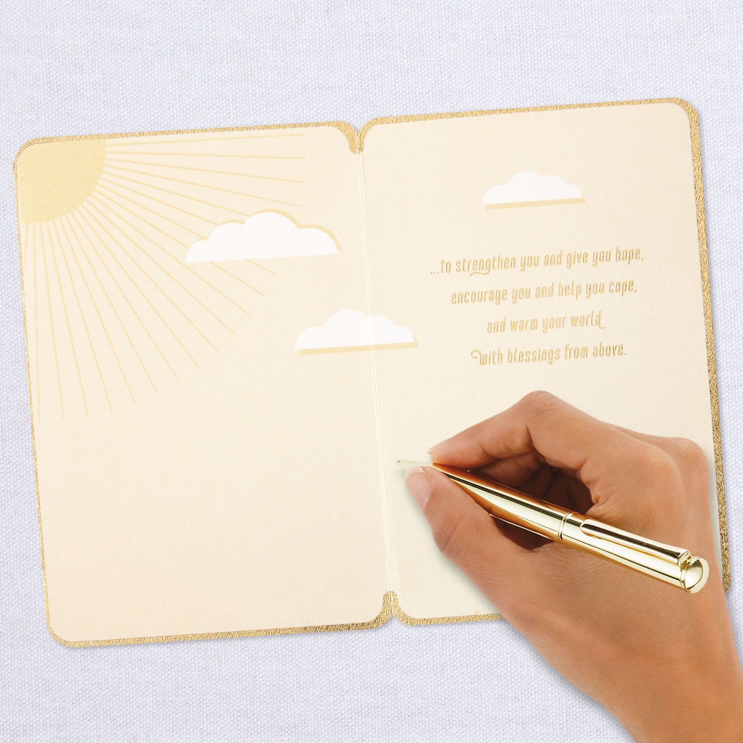 Guardian Angel Wishes Thinking of You Card, , large image number 6