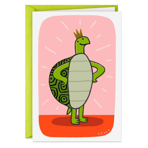 Turtley Awesome Funny Card