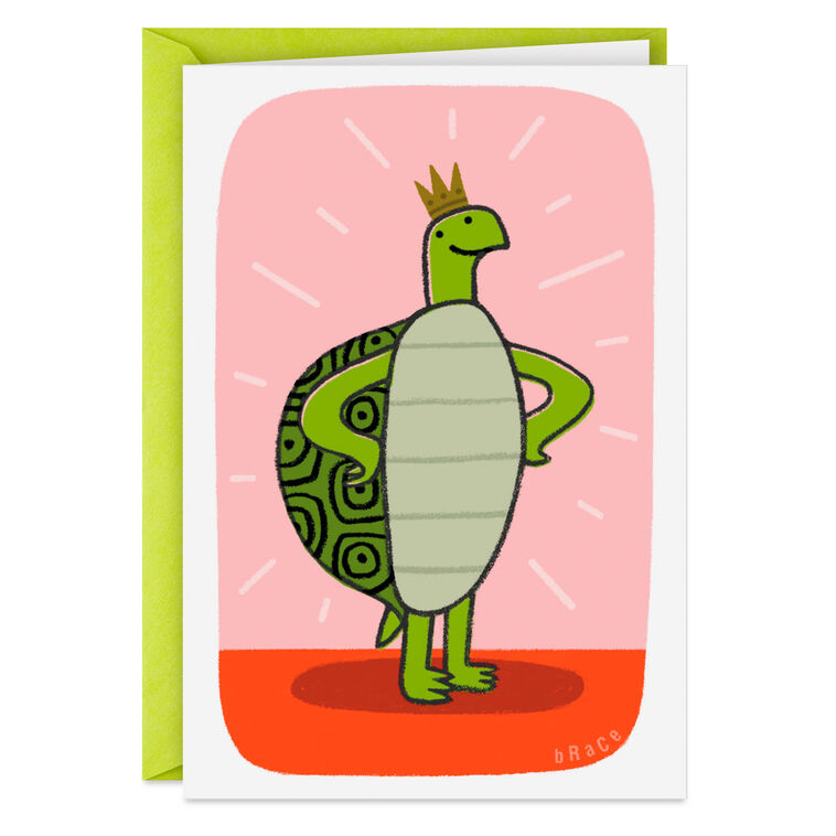 Turtley Awesome Funny Card, , large image number 1