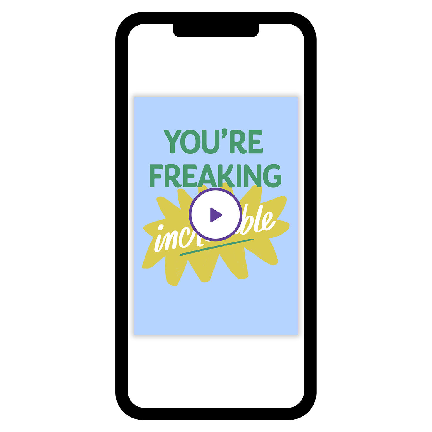 You're Freaking Incredible eCard