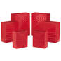 Red Assorted Sizes 6-Pack Gift Bags, , large image number 1