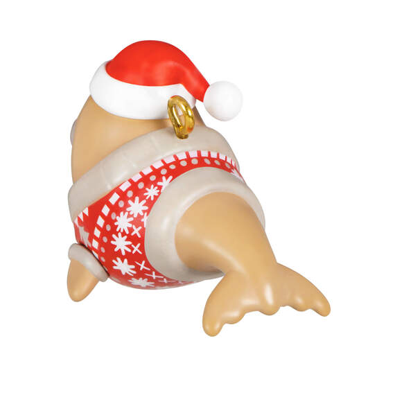 Mini Festive Flippered Friend Ornament, 0.85", , large image number 6
