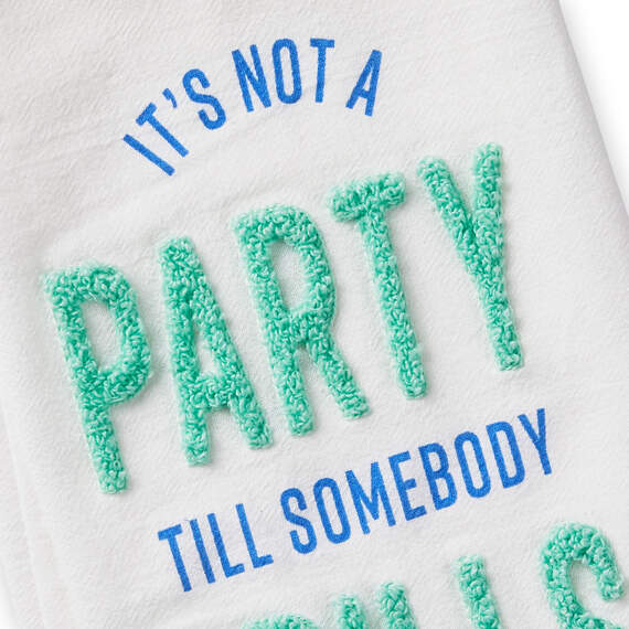 Funny Party Tea Towel, 18x26, , large image number 3