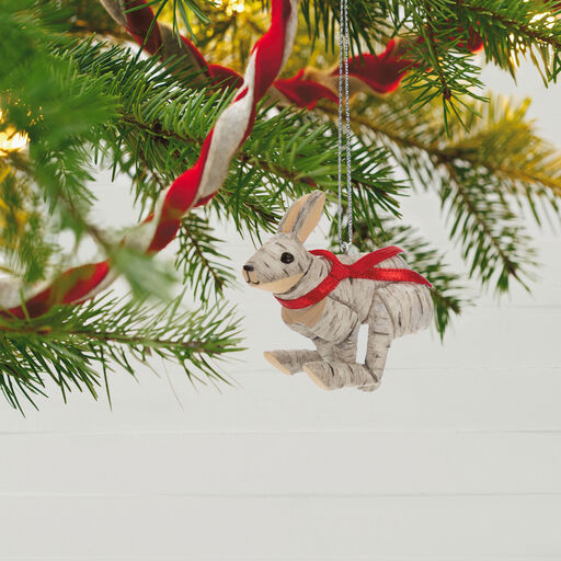 Birch Hare Ornament, 
