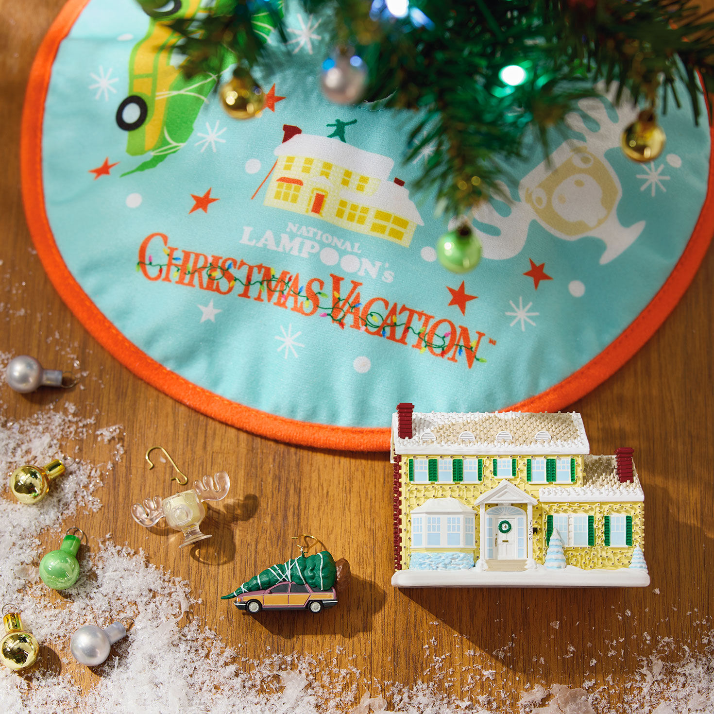 70 vintage tree skirt