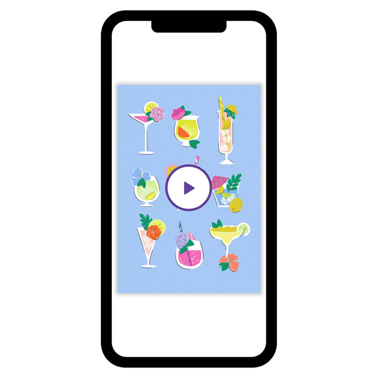 Tropical Cocktails eCard