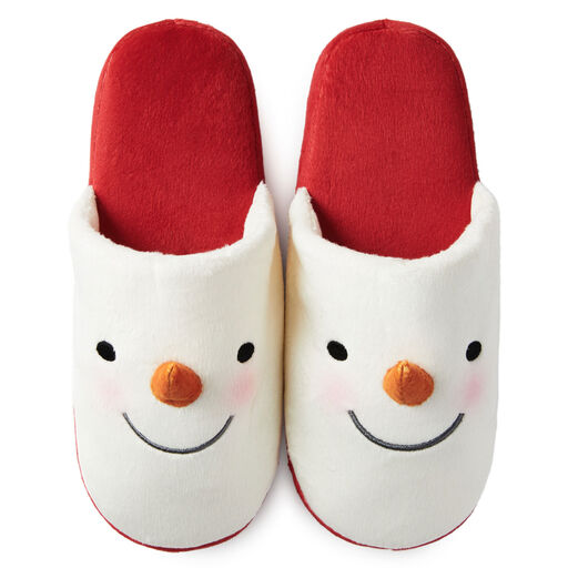 20th Anniversary Snowman Slippers With Sound, 