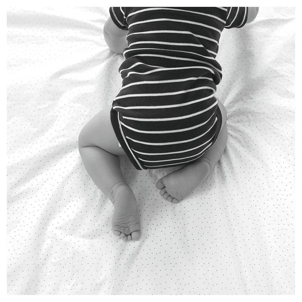 Crawling Baby Blank Card