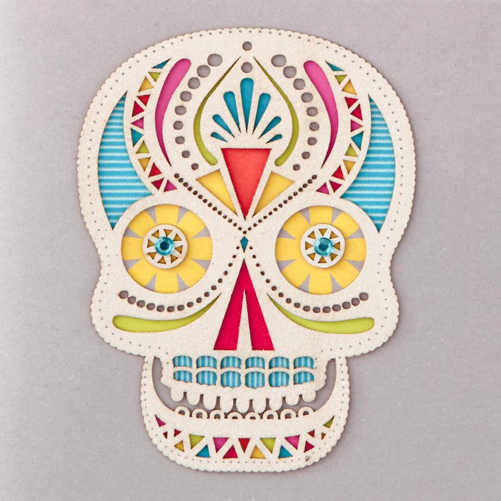 Sugar Skull Birthday Card
