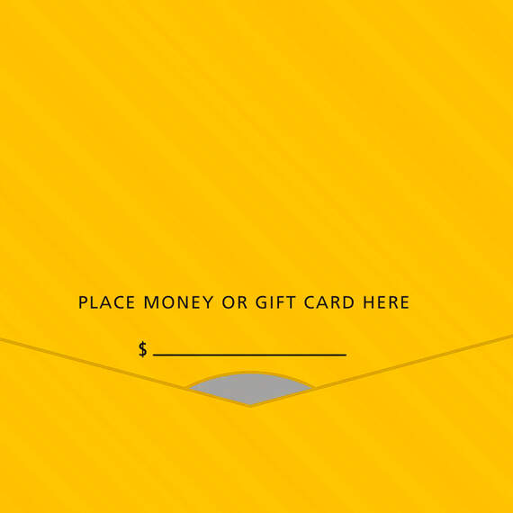 Yaaas! Money Holder Congratulations Card, , large image number 3