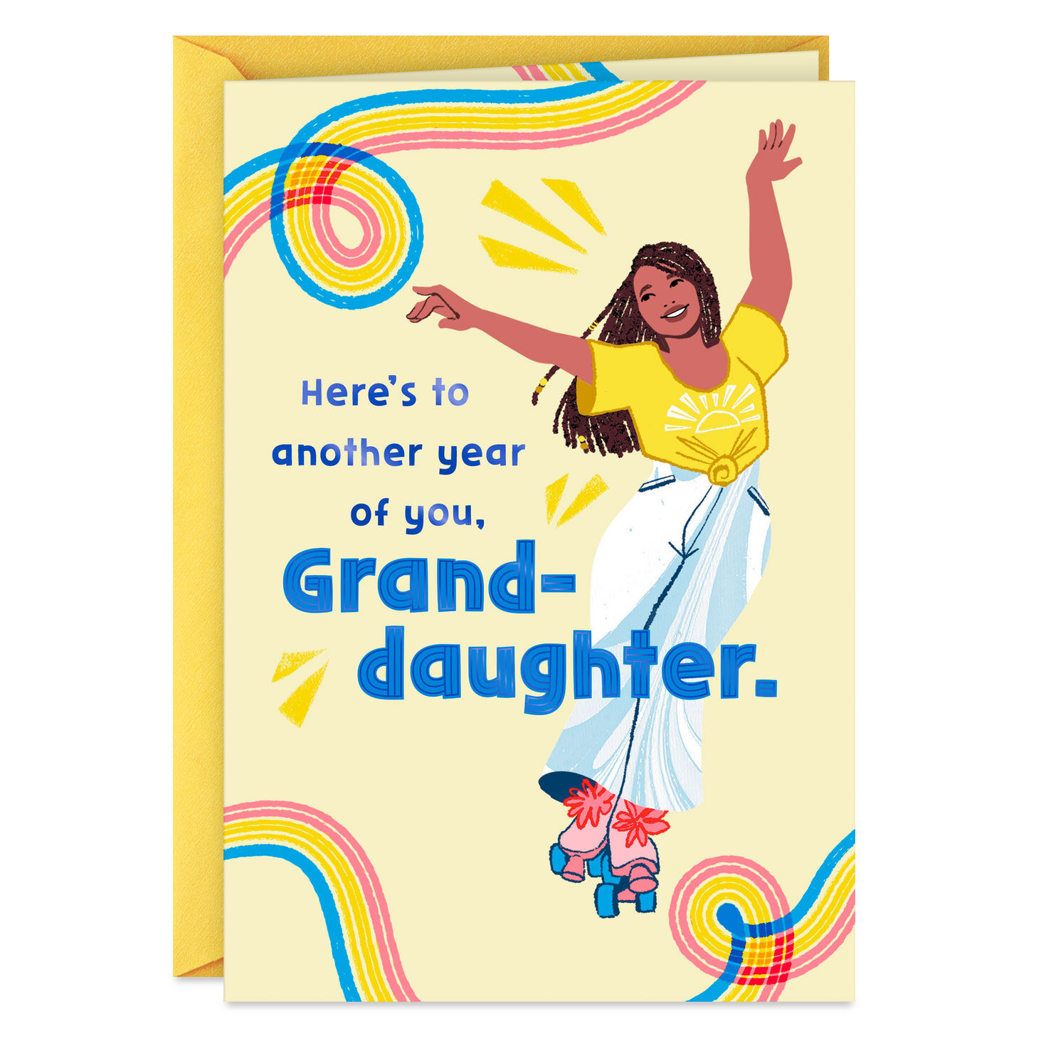 Here's to the Beautiful Way You Live Birthday Card for Granddaughter for only USD 3.59 | Hallmark