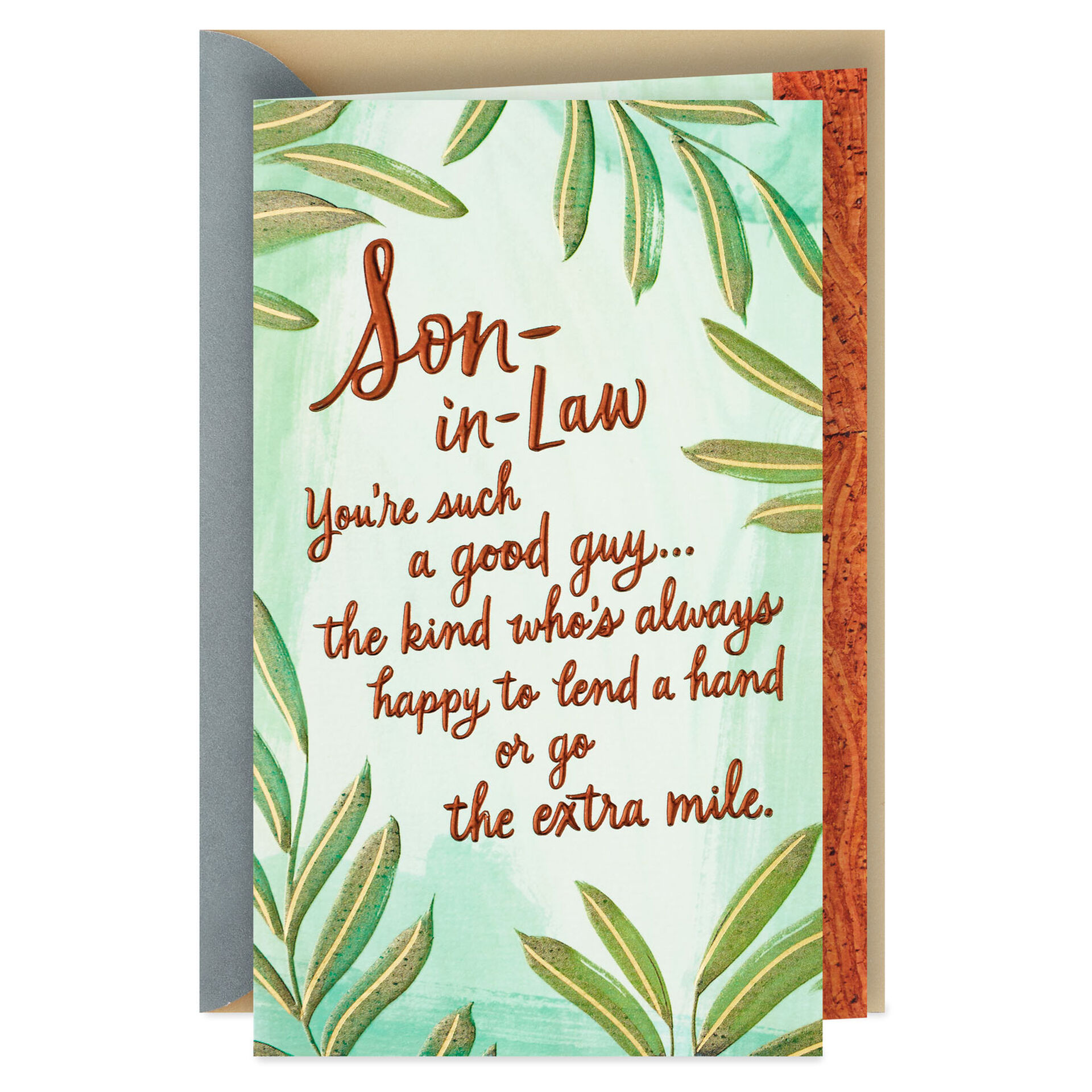 You're Such a Good Guy Birthday Card for Son-in-Law - Greeting Cards -  Hallmark