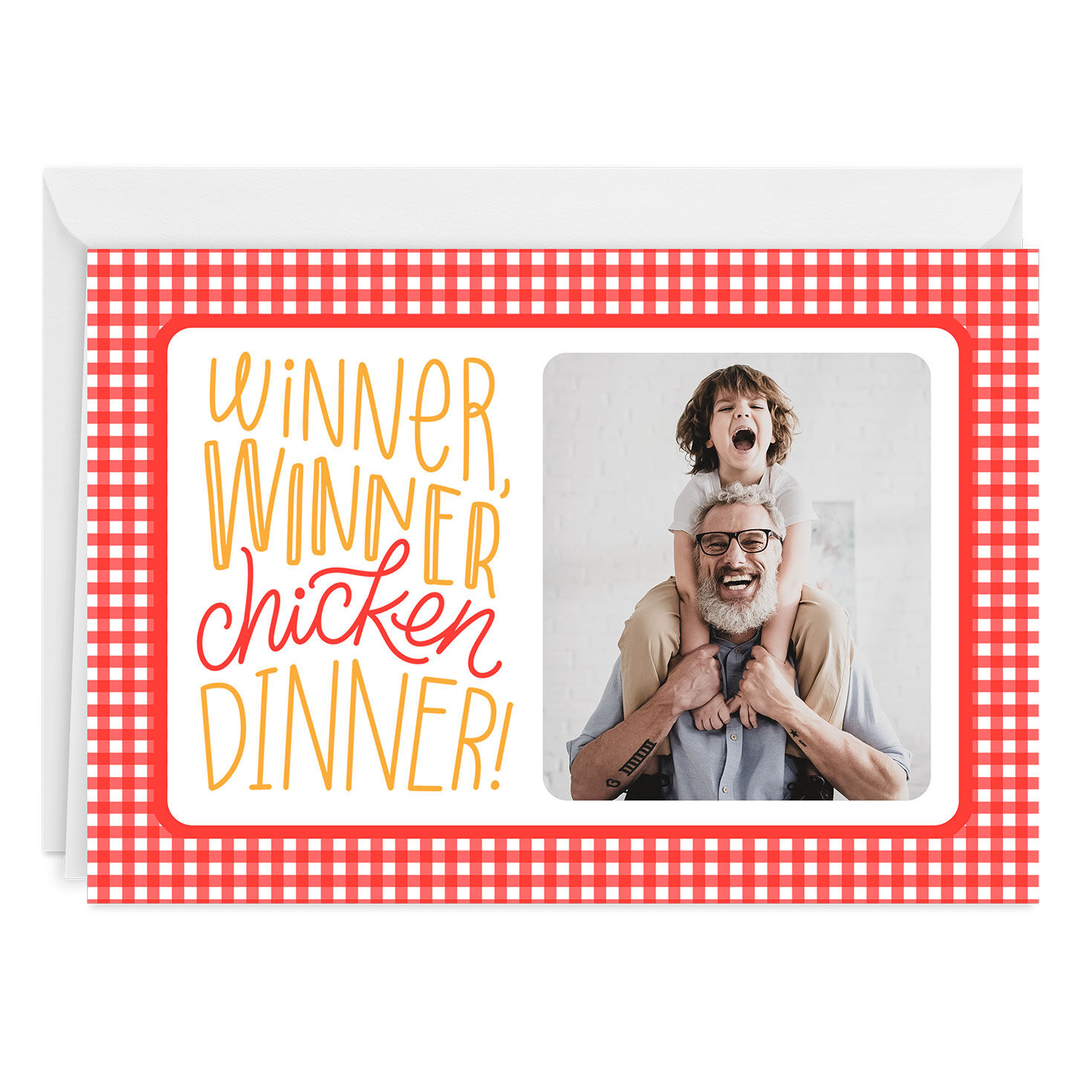 Winner Winner Chicken Dinner Custom Card