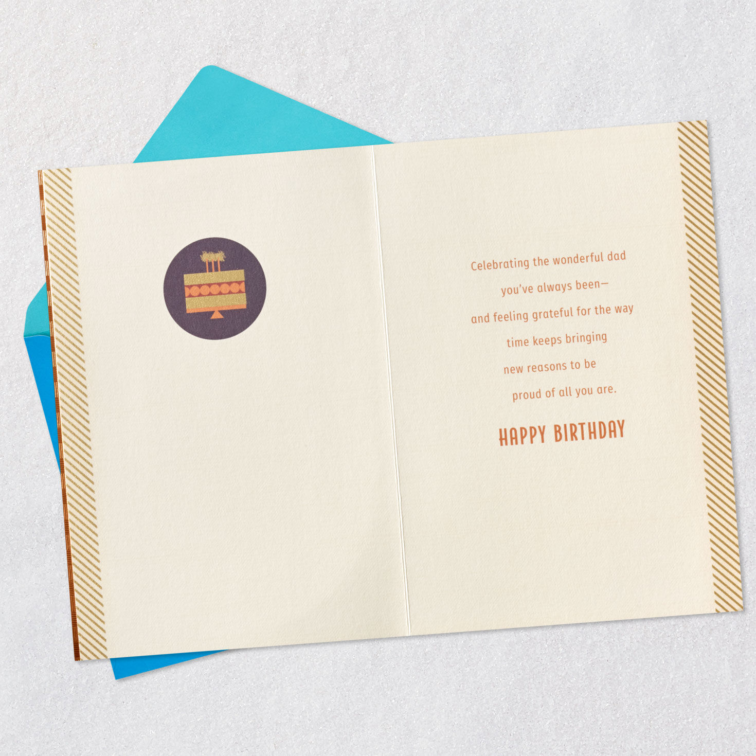 Grateful for All the Reasons to Be Proud Birthday Card for Dad, , large image number 3