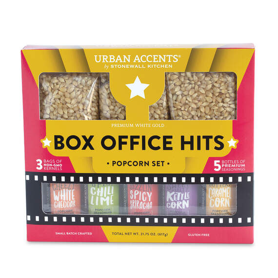 Urban Accents Box Office Hits Popcorn Gift Set, , large image number 1