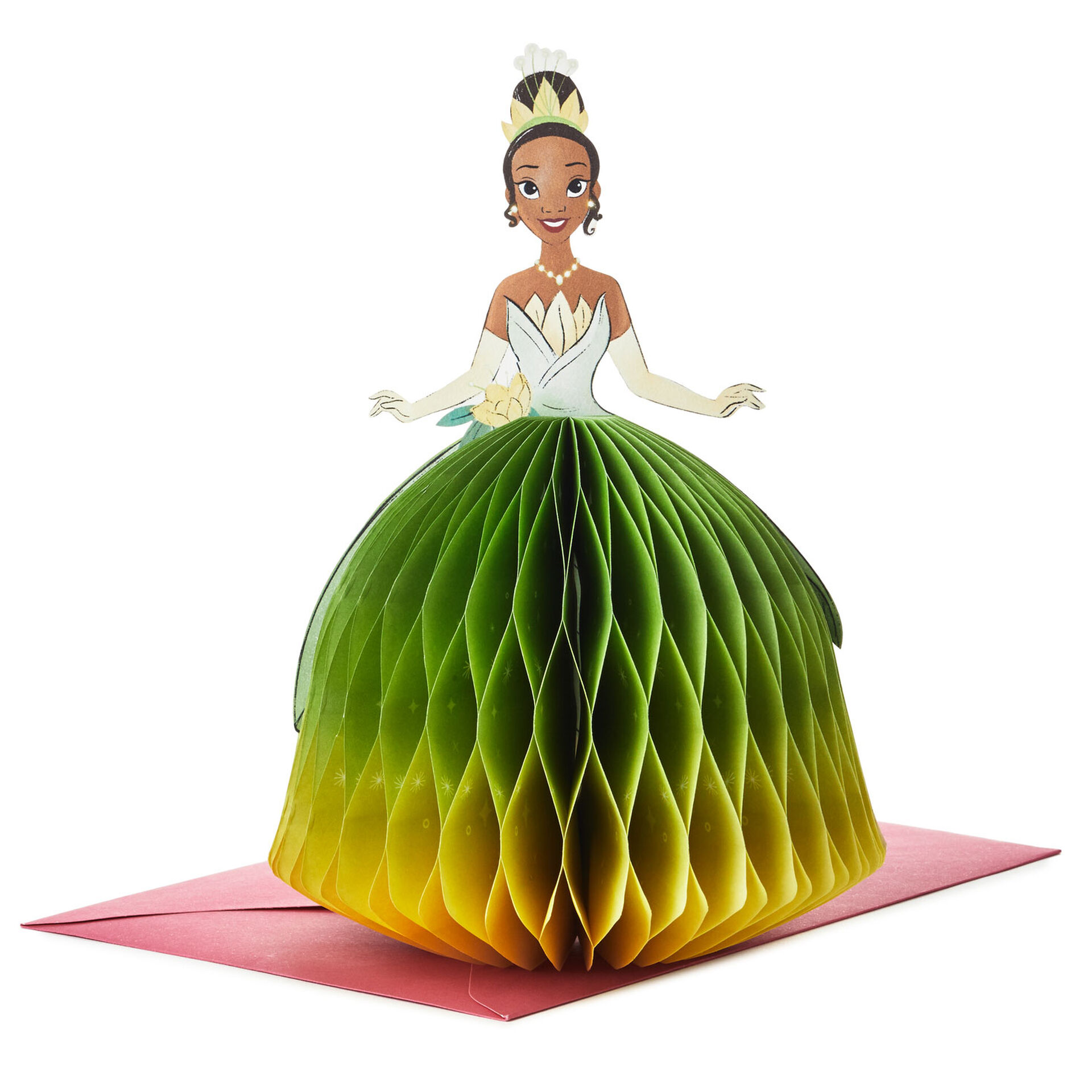 Disney The Princess and the Frog Tiana Ray of Light Honeycomb 3D Pop-Up Card  - Greeting Cards - Hallmark