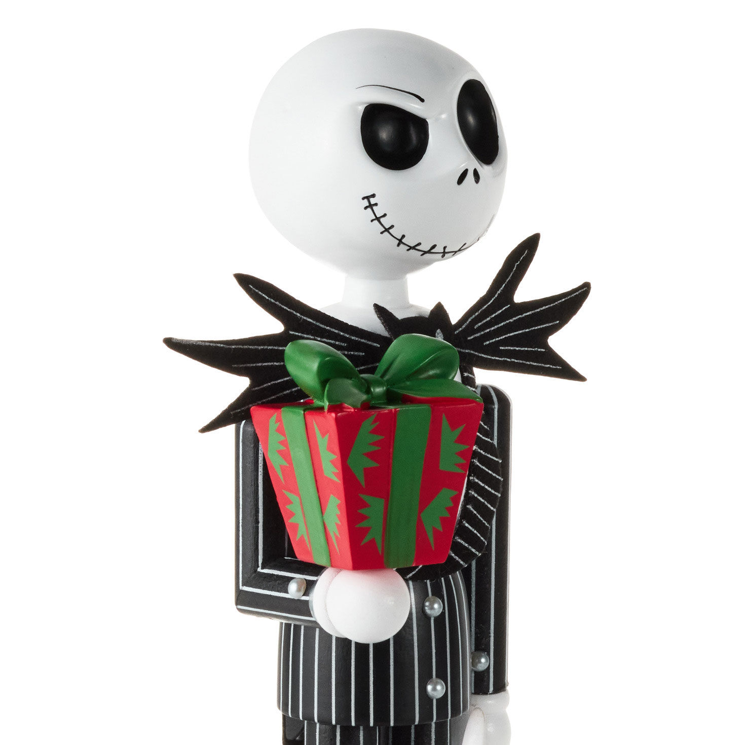 Jack Skellington With Zero Nutcracker Figurine upclose detail image number 5