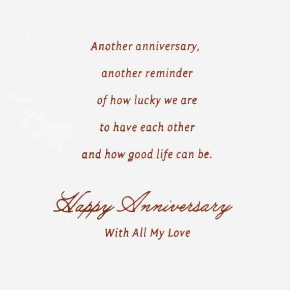 Lucky to Have Each Other Dog Couple Anniversary Card for Husband, , large image number 2
