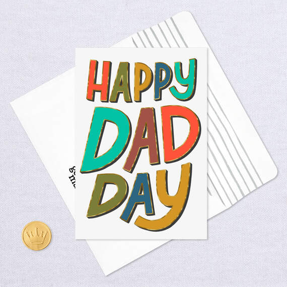 Happy Dad Day Father's Day Card, , large image number 5