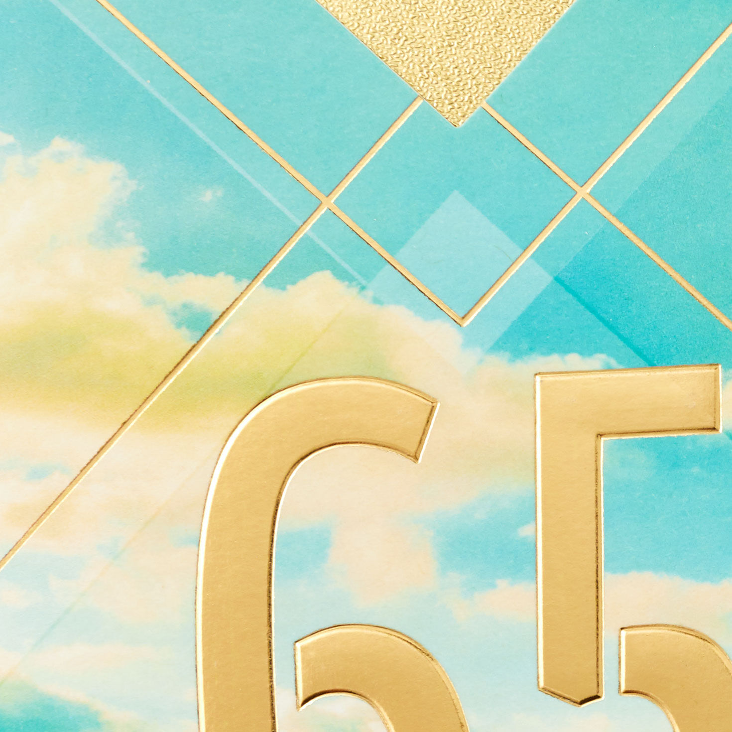 Mountain Landscape 65th Birthday Card Card Front Detail image number 5