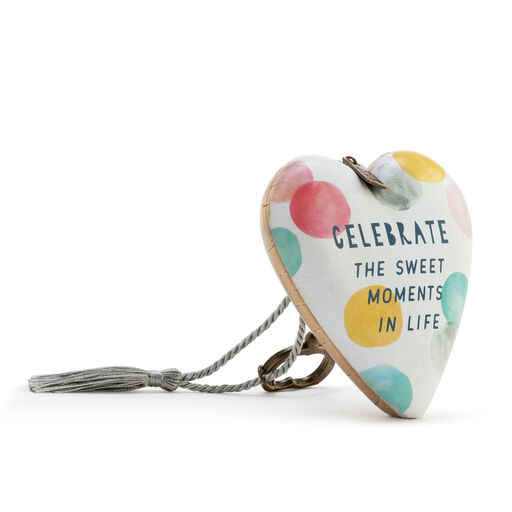Demdaco Moments In Life Art Heart With Key Stand, 