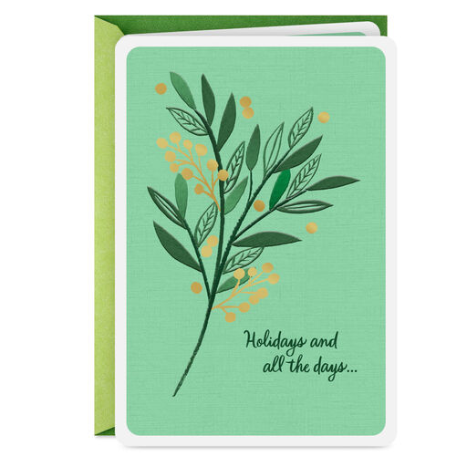 So Grateful for You Holiday Card, 