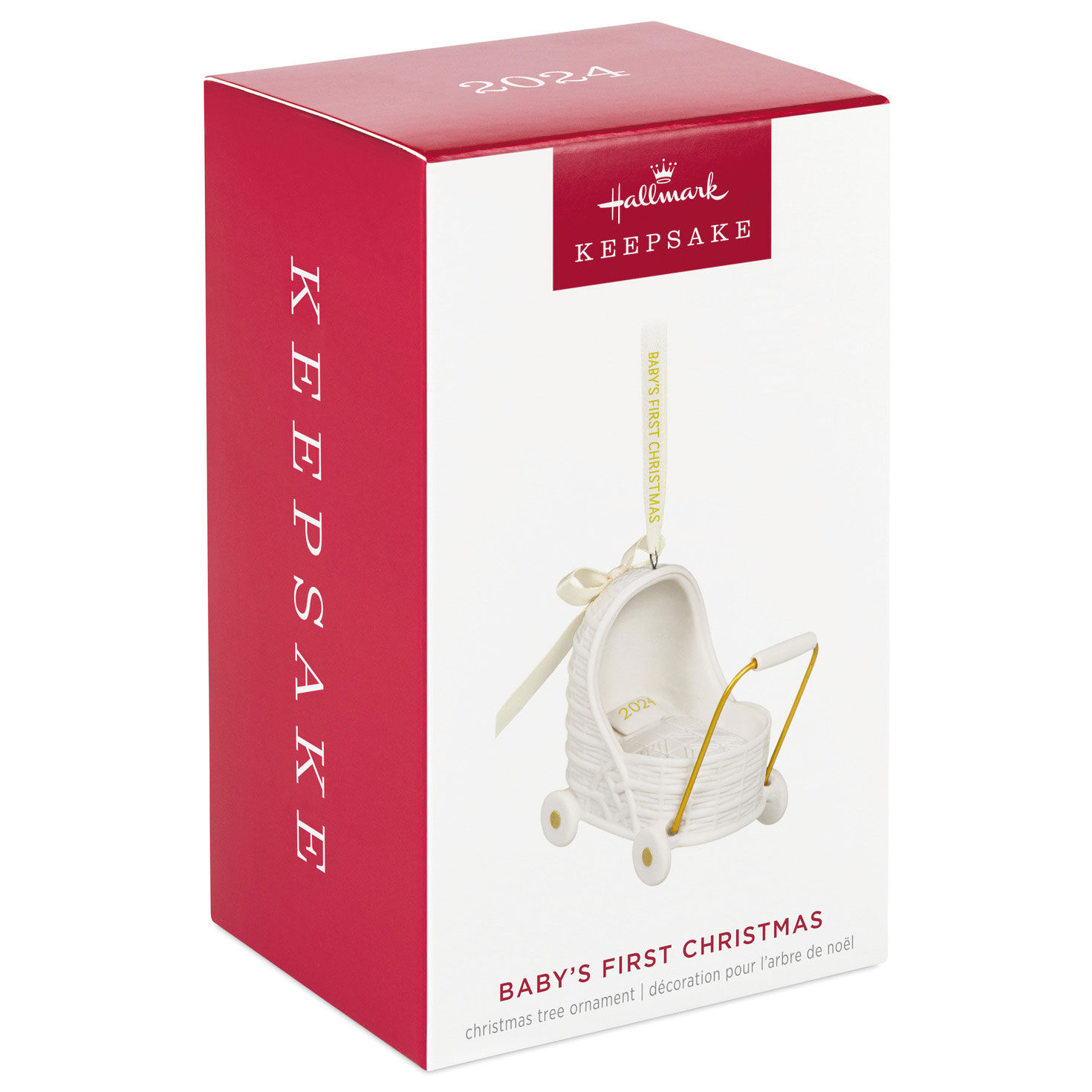 Hallmark baby's discount first ornament