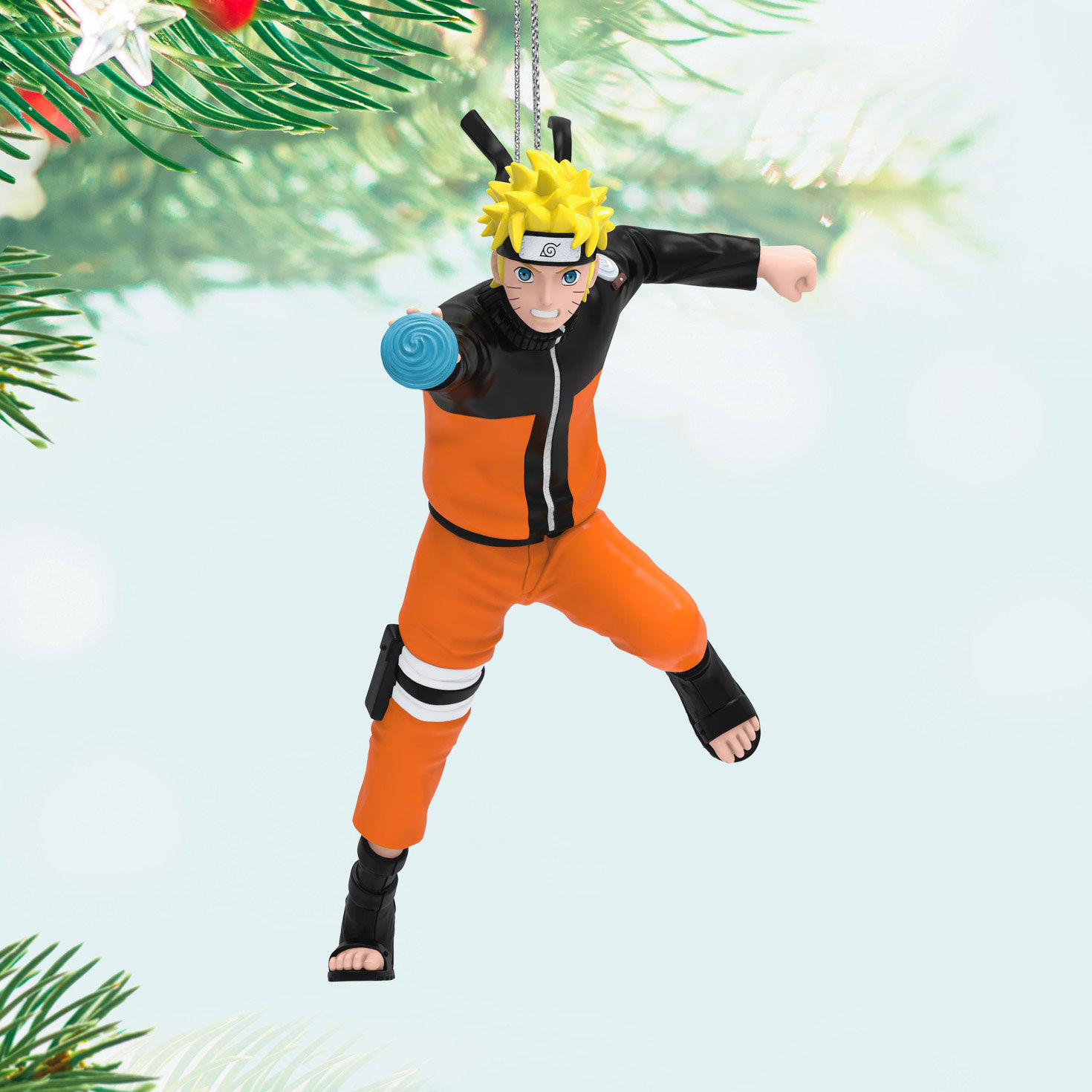 Naruto Uzumaki Keepsake Ornament hanging on tree image number 2