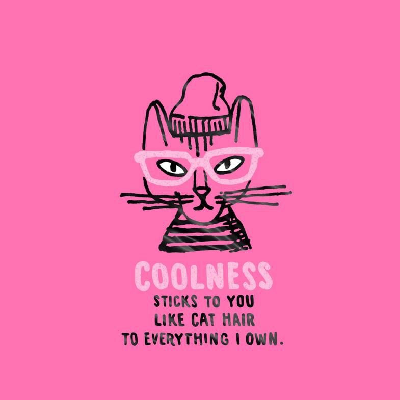 One Cool Cat Birthday Card