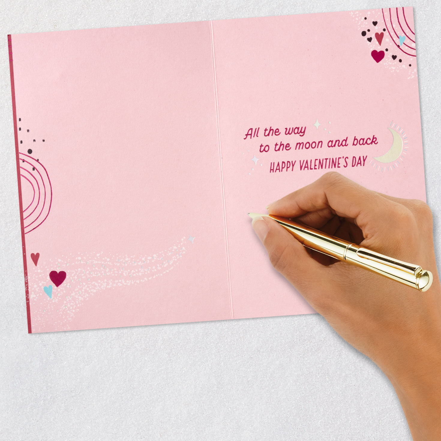 Love You to the Moon and Back Valentine's Day Card for Granddaughter for only USD 5.59 | Hallmark