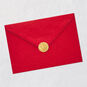 Holly and Ivy with Red Plaid Christmas Card for Friend Envelope Back with Seal image number 8