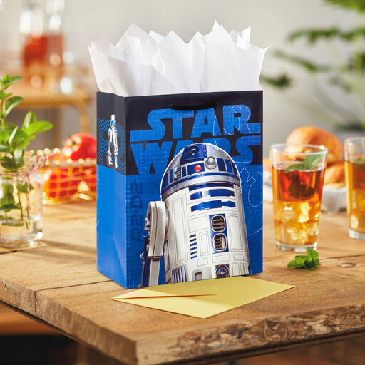 9.6" Star Wars™ R2-D2™ Gift Bag, 
