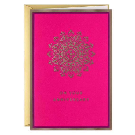 Many More Years of Happiness Anniversary Card, , large image number 1