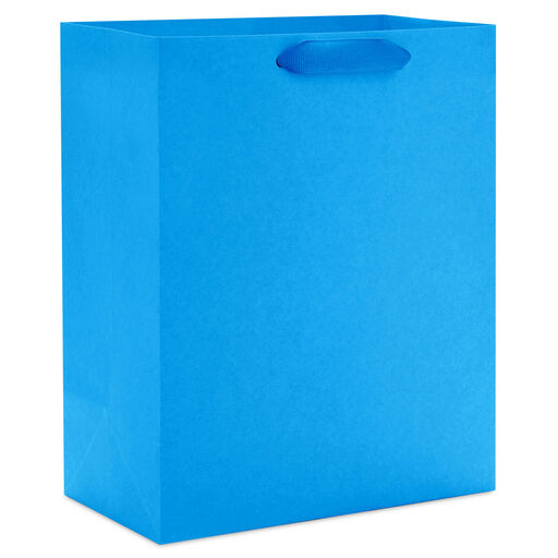 9.6" Royal Blue Medium Gift Bag, 