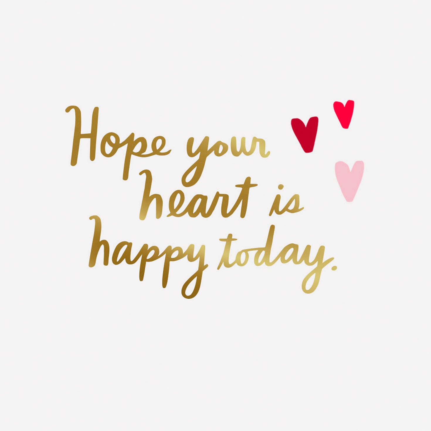 Colorful Hearts Valentine's Gift Card Greeting sentiment image number 2