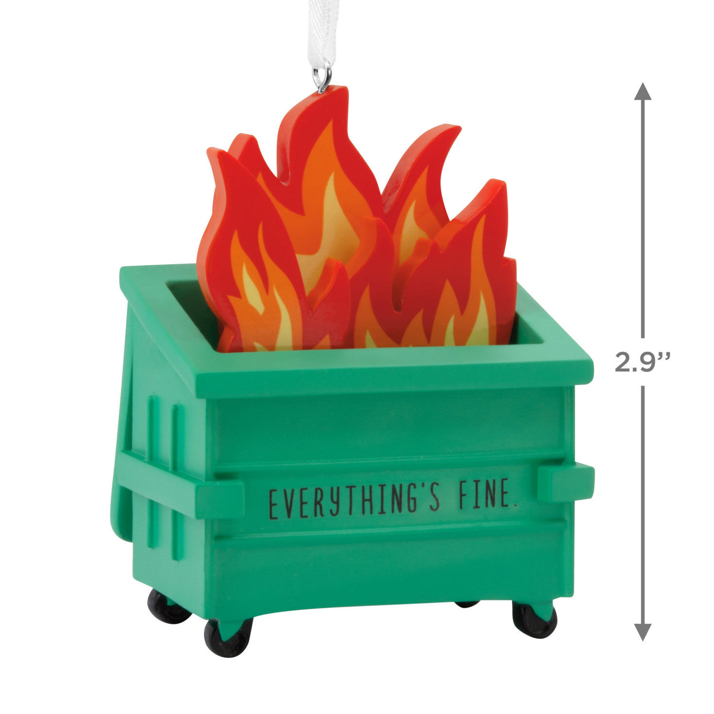 Dumpster Fire Hallmark Ornament for only USD 11.49 | Hallmark