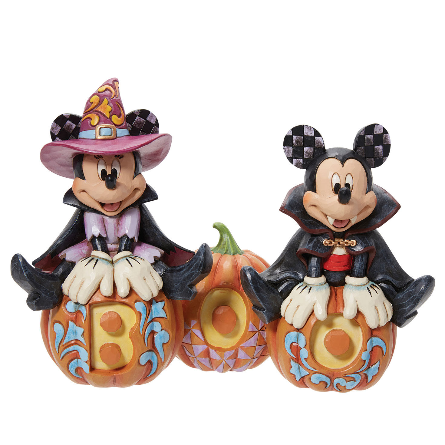 Hinge Seem threaten Jim Shore Disney Mickey Mouse and Minnie Mouse Halloween Figurine, 7.25" -  Figurines - Hallmark