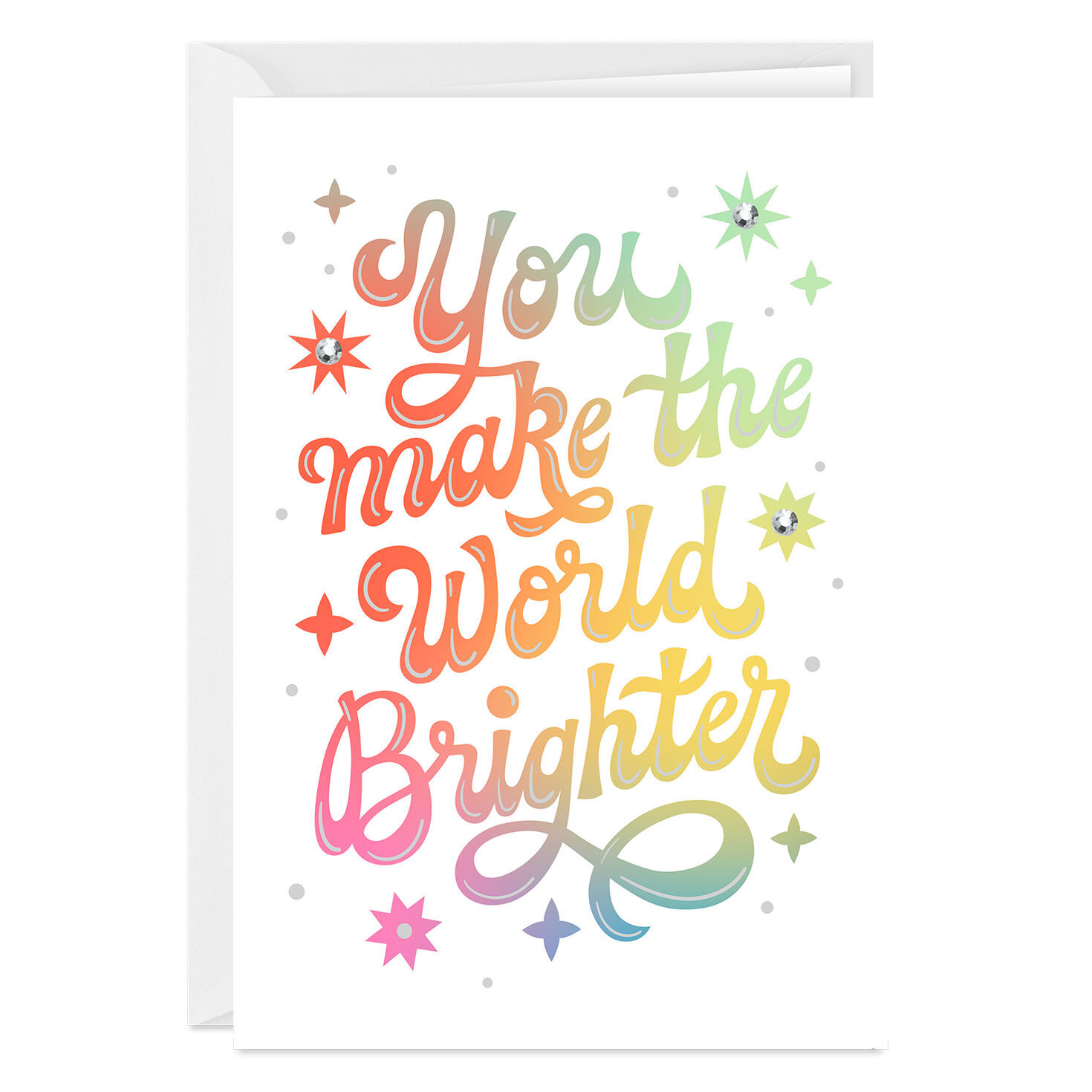 Making the World Brighter Thank-You Photo Card