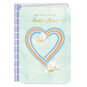 Butterflies and Rainbow Heart Romantic Love Card Card Front image number 1