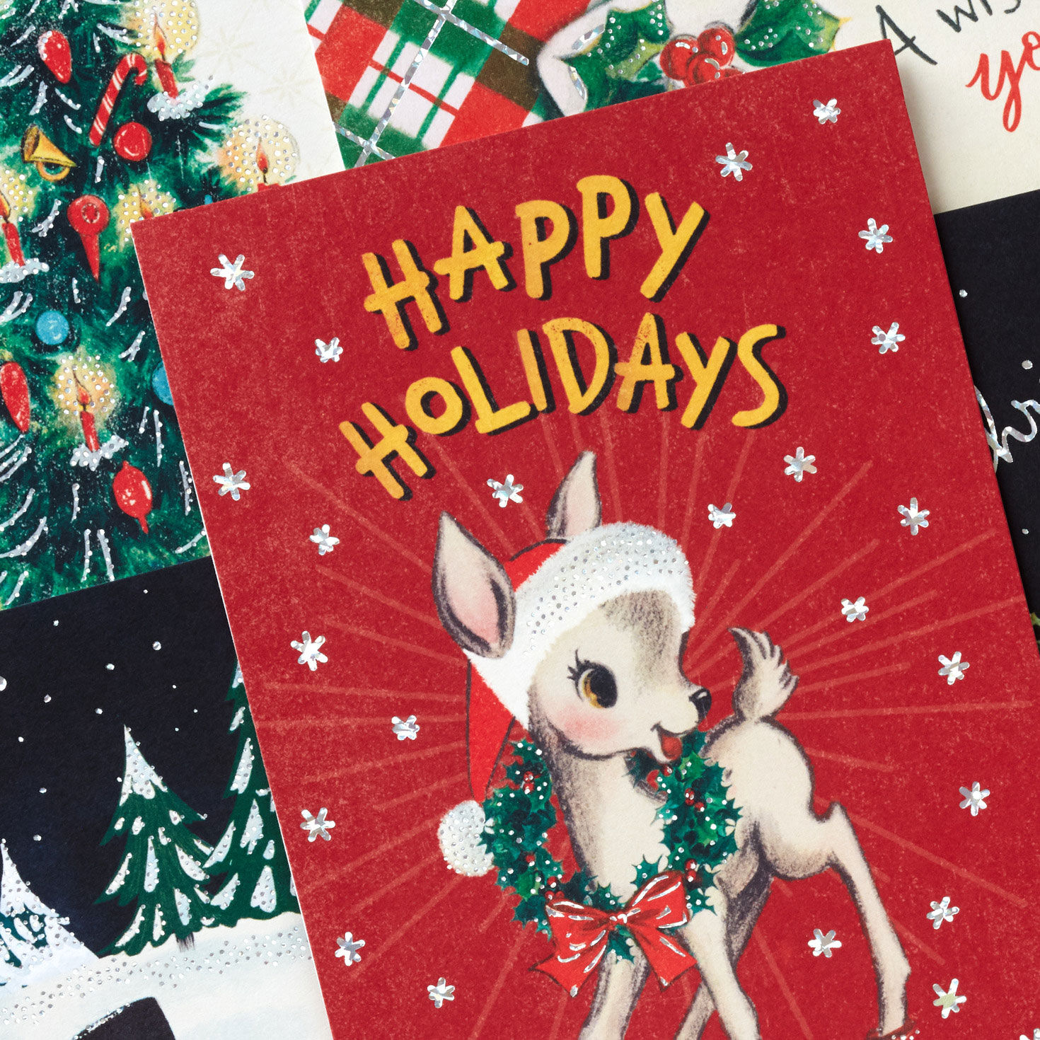 Nostalgic Artwork Boxed Christmas Cards Assortment, Pack of 36, , large image number 6