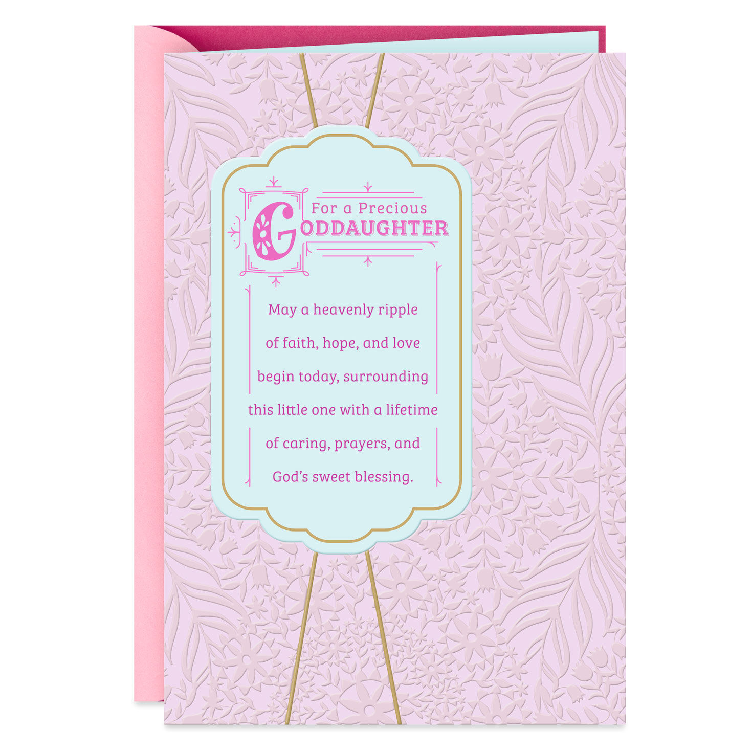 Love and Blessings Goddaughter Baptism Card for only USD 2.99 | Hallmark
