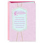 Love and Blessings Goddaughter Baptism Card, , large image number 1