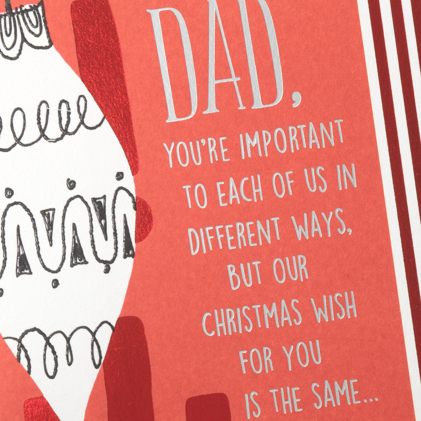 Loved and Appreciated Christmas Card for Dad From Us for only USD 5.59 | Hallmark